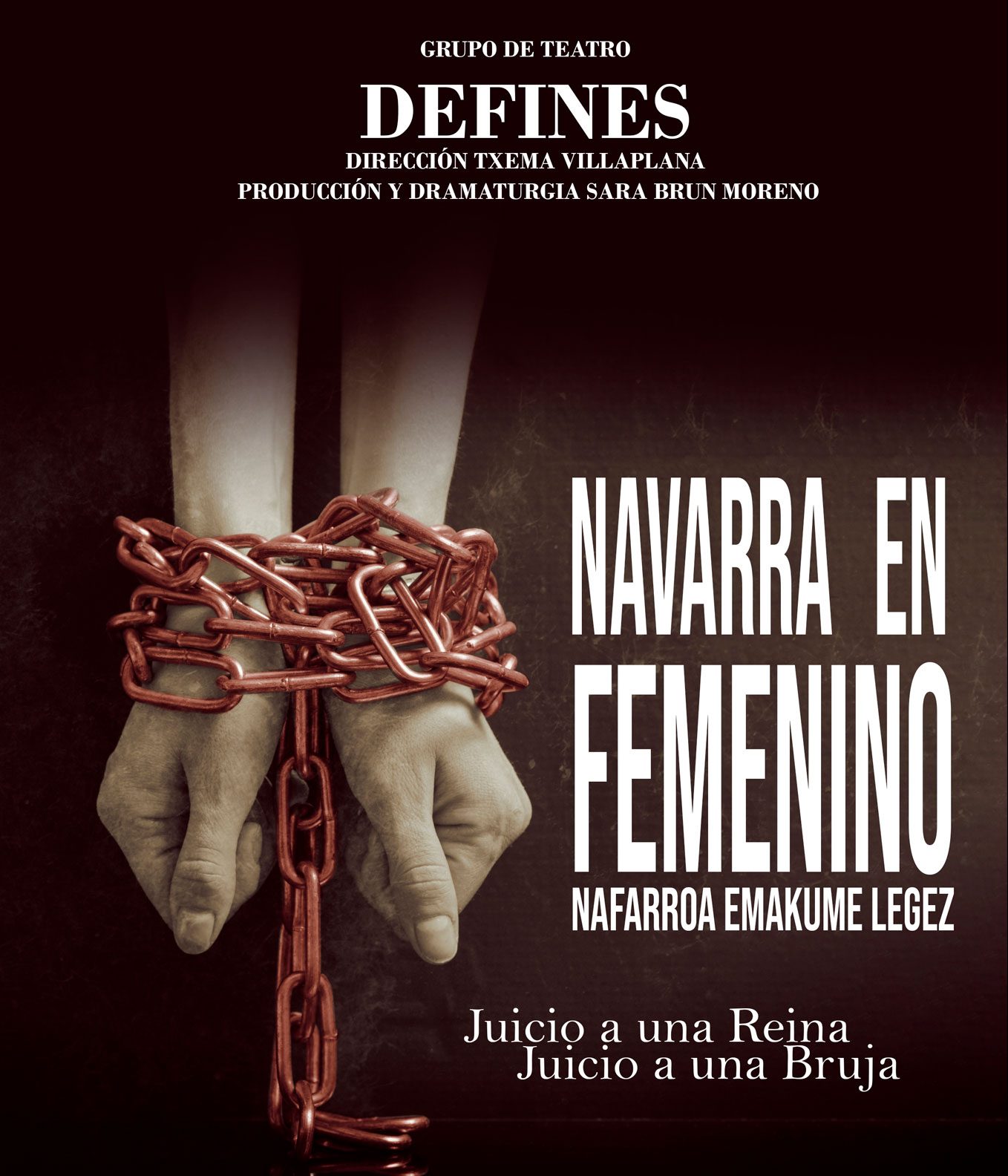 Cartel obra - Navarra en Femenino